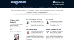Desktop Screenshot of mrlocksmith.com